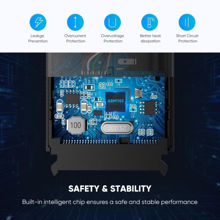 Ugreen USB 3.0 na SATA Adapter za trdi disk - box Ugreen USB 3.0 na SATA Adapter za trdi disk - box