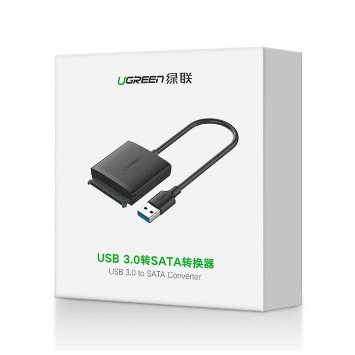 Ugreen USB 3.0 na SATA Adapter za trdi disk - box Ugreen USB 3.0 na SATA Adapter za trdi disk - box