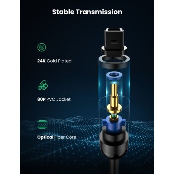 Ugreen Toslink optični kabel 3 m - polybag