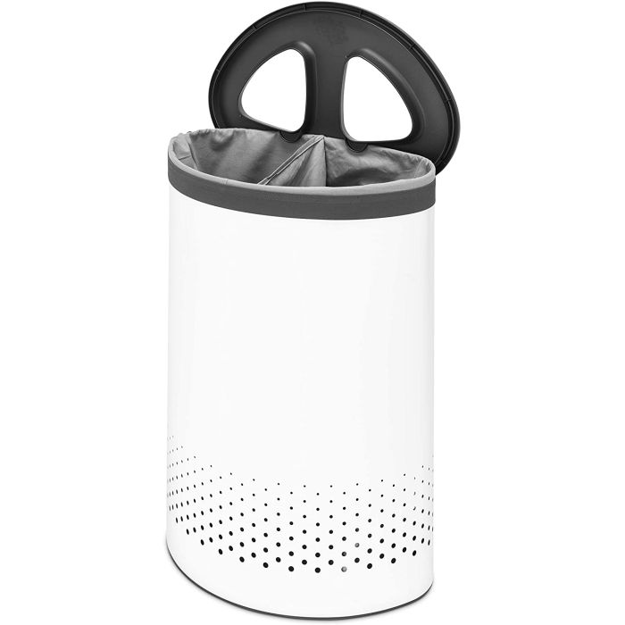 Brabantia koš za ločevanje perila Selector 55L, bel Brabantia koš za ločevanje perila Selector 55L, bel