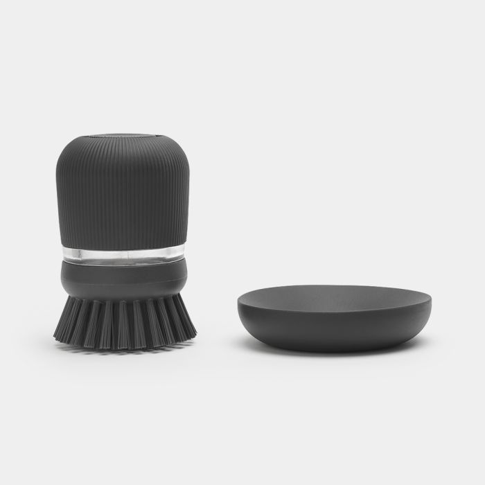 Brabantia 4-delni set za pomivanje temno siv Brabantia 4-delni set za pomivanje temno siv