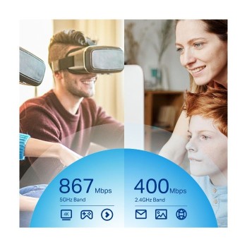 TP-LINK Archer T4U PLUS 1300Mbps Dual Band brezžična USB mrežna kartica