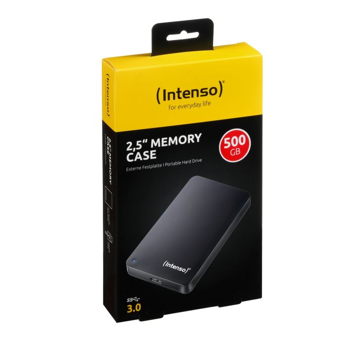 Intenso zunanji disk 500GB 2,5 Memory Case USB 3.0 - Črn Intenso zunanji disk 500GB 2,5 Memory Case USB 3.0 - Črn