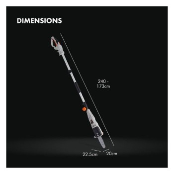 VonHaus električna verižna žaga in škarje za grmičevje VonHaus električna verižna žaga in škarje za grmičevje