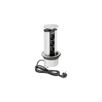 GTV potopna vtičnica 3x 230V, Ø100mm