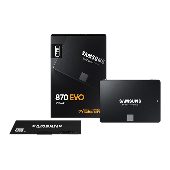 Samsung 1TB 870 EVO SSD SATA3 2.5 disk Samsung 1TB 870 EVO SSD SATA3 2.5 disk