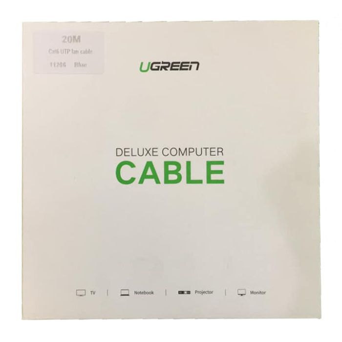 UGREEN Cat 6 UTP Lan kabel 20m moder - box UGREEN Cat 6 UTP Lan kabel 20m moder - box