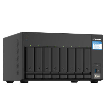 QNAP NAS strežnik za 8 diskov, 4GB ram, 2x 10Gb SFP+, 2x 2.5Gb mreža