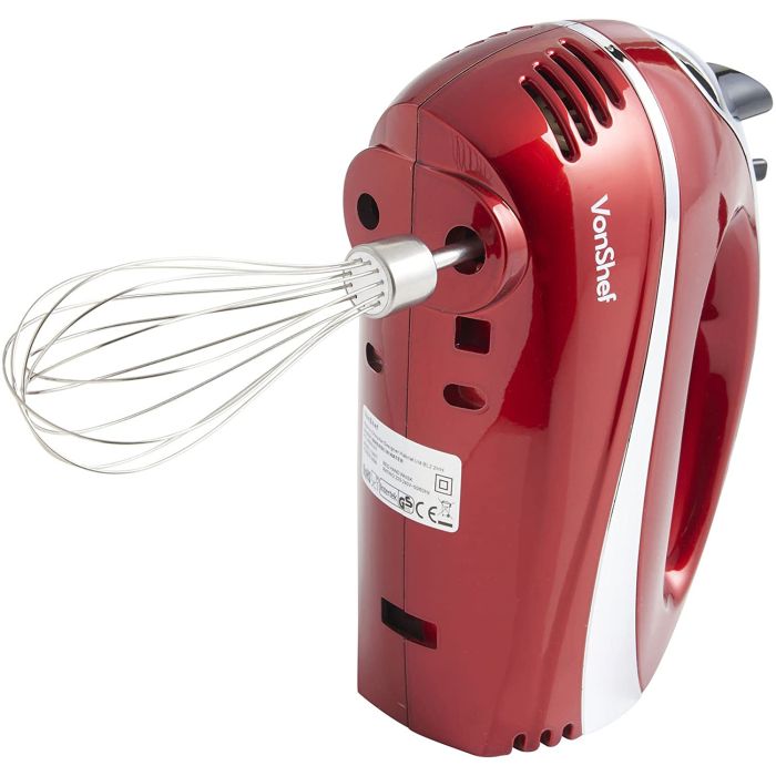 VonShef profesionalni mešalnik 300W rdeč - Amazon best seller! VonShef profesionalni mešalnik 300W rdeč - Amazon best seller!