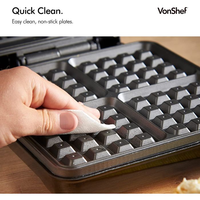 VonShef aparat za belgijske vaflje VonShef aparat za belgijske vaflje