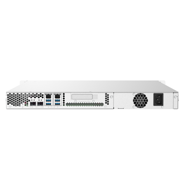 QNAP NAS strežnik 1U rack za 4 diske, 2GB ram, 2x 10Gb SFP+ mreža QNAP NAS strežnik 1U rack za 4 diske, 2GB ram, 2x 10Gb SFP+ mreža
