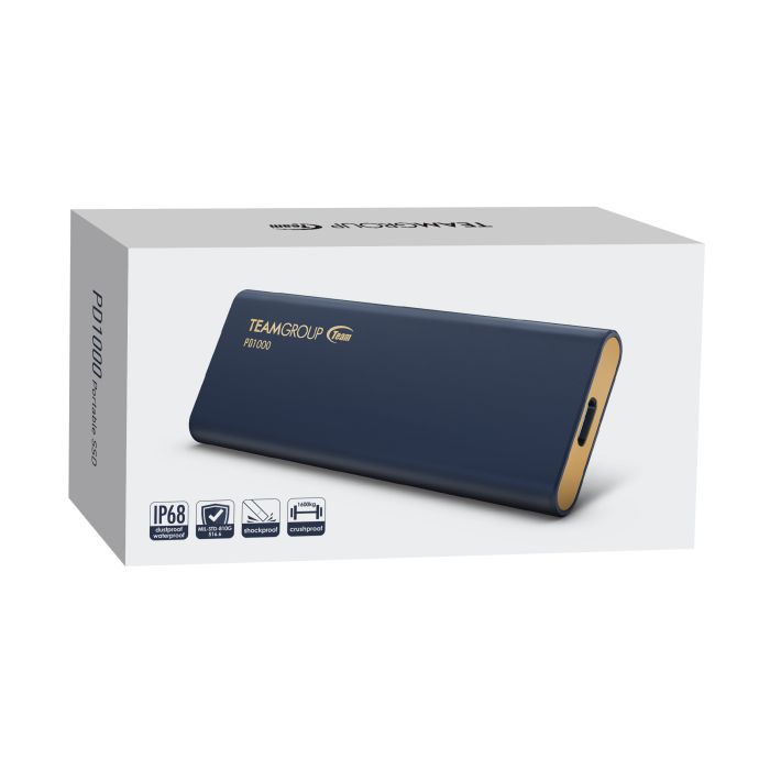 Teamgroup 2TB SSD PD1000 1000/900 MBs USB-C 3.2 Gen2 Teamgroup 2TB SSD PD1000 1000/900 MBs USB-C 3.2 Gen2