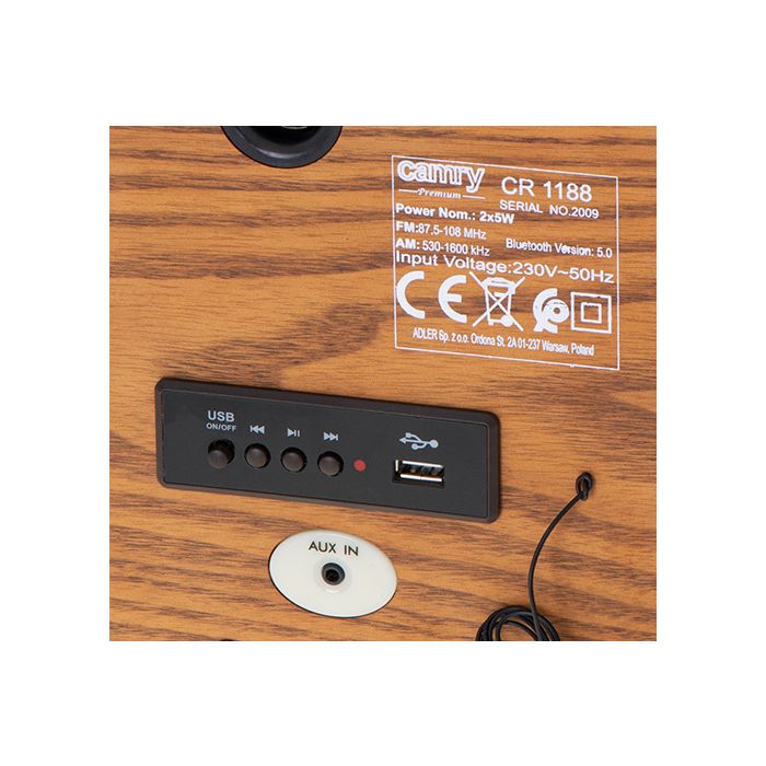 Camry retro radio CR1188 Camry retro radio CR1188