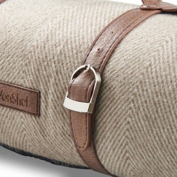 VonShef odeja za piknik 147 x 180cm, rjava VonShef odeja za piknik 147 x 180cm, rjava