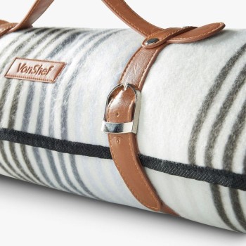 VonShef odeja za piknik 147 x 180cm, črtasta VonShef odeja za piknik 147 x 180cm, črtasta