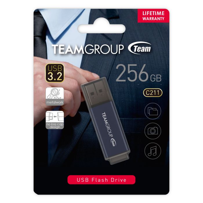 Teamgroup 256GB C211 USB 3.2 spominski ključek Teamgroup 256GB C211 USB 3.2 spominski ključek