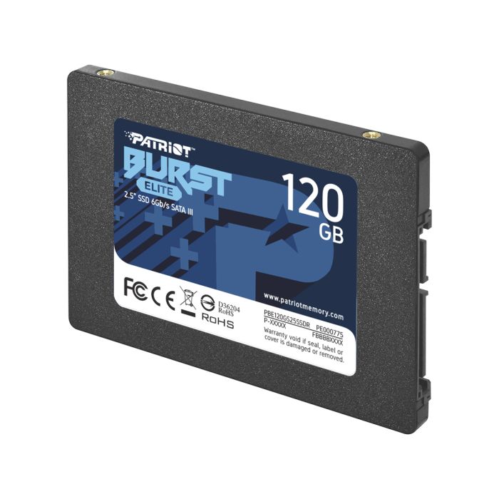 Patriot Burst Elite 120GB SSD SATA 3 2.5 Patriot Burst Elite 120GB SSD SATA 3 2.5