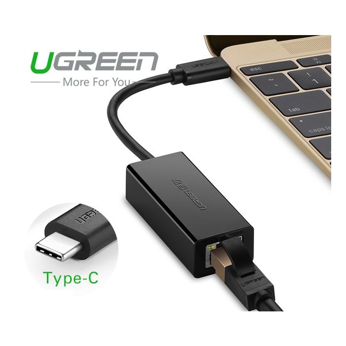 Ugreen USB-C 10/100 mrežna kartica - box Ugreen USB-C 10/100 mrežna kartica - box