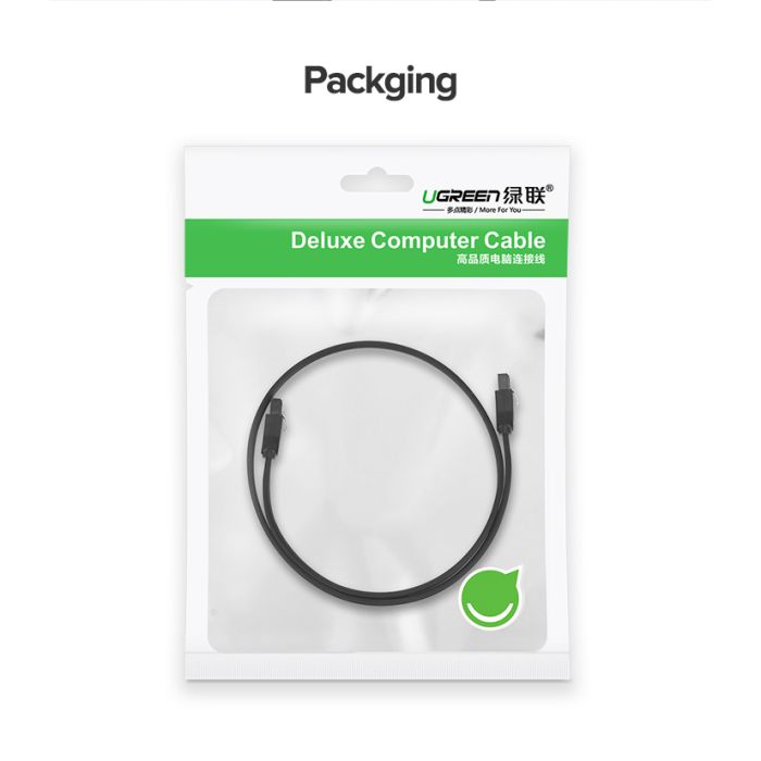 Ugreen SATA 3.0 kabel s kotnim priključkom 0,5M - polybag Ugreen SATA 3.0 kabel s kotnim priključkom 0,5M - polybag