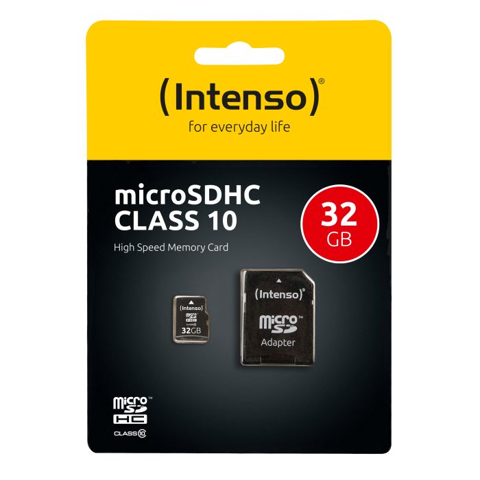 Intenso 32GB microSDHC Class 10 40MB/s spominska kartica Intenso 32GB microSDHC Class 10 40MB/s spominska kartica
