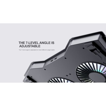 HAVIT Gamenote gaming hladilna podloga za prenosnike do velikosti zaslona 17