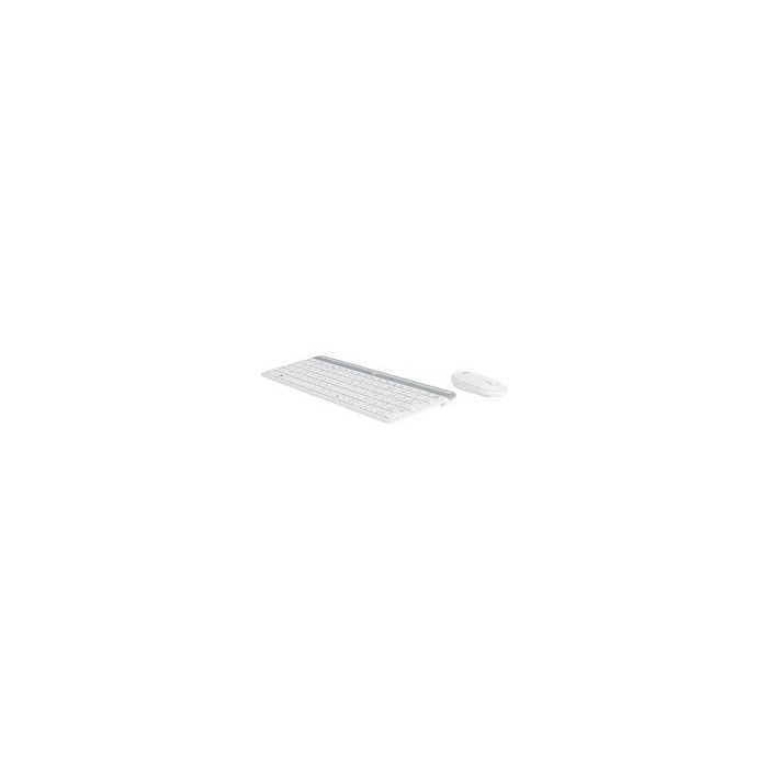Logitech Slim Wireless Combo MK470, grafitna SLO bela Logitech Slim Wireless Combo MK470, grafitna SLO bela