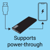 Sandberg Powerbank USB-C PowerDelivery 20W 10.000mAh prenosna baterija Sandberg Powerbank USB-C PowerDelivery 20W 10.000mAh prenosna baterija