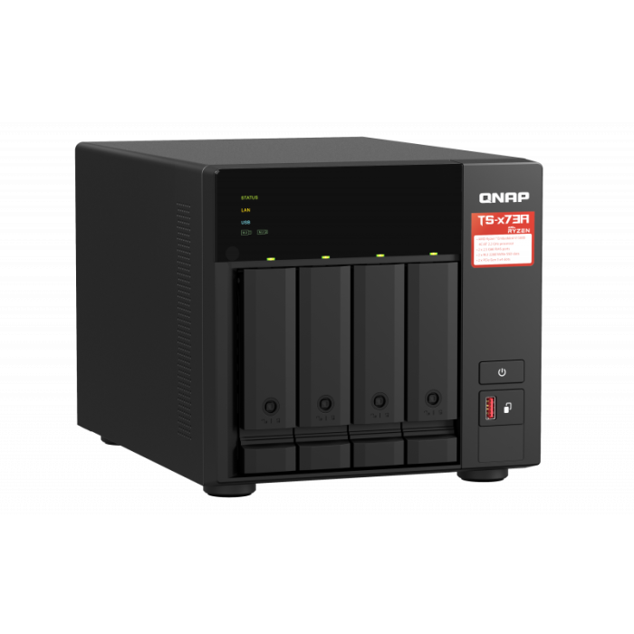 QNAP NAS strežnik za 4 diske, 8GB ram, 2x 2.5Gb mrežo QNAP NAS strežnik za 4 diske, 8GB ram, 2x 2.5Gb mrežo
