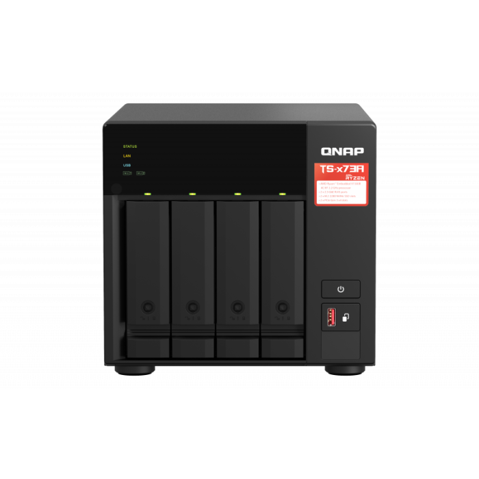 QNAP NAS strežnik za 4 diske, 8GB ram, 2x 2.5Gb mrežo QNAP NAS strežnik za 4 diske, 8GB ram, 2x 2.5Gb mrežo
