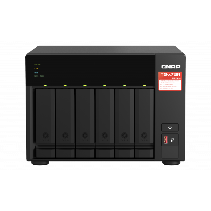 QNAP NAS strežnik za 6 diskov, 8GB ram, 2x 2.5GbE mrežo QNAP NAS strežnik za 6 diskov, 8GB ram, 2x 2.5GbE mrežo