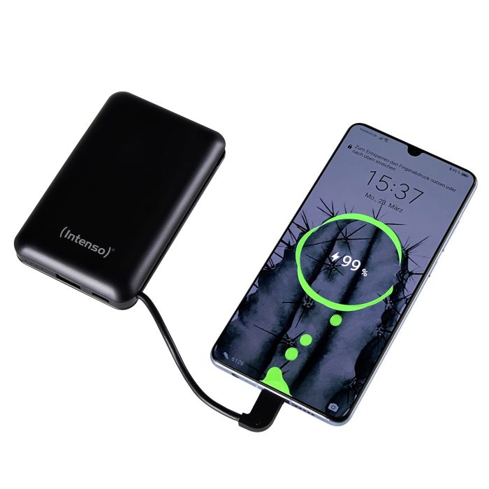 Intenso XC 10000mAh prenosna baterija - Črna Intenso XC 10000mAh prenosna baterija - Črna