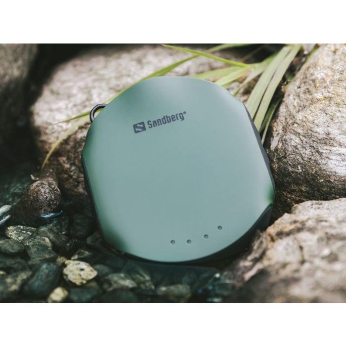 Sandberg Survivor Powerbank 10000mAh prenosna baterija z LED svetilko in kompasom Sandberg Survivor Powerbank 10000mAh prenosna baterija z LED svetilko in kompasom