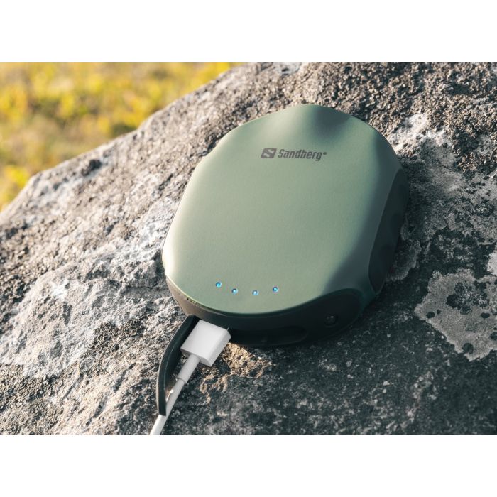 Sandberg Survivor Powerbank 10000mAh prenosna baterija z LED svetilko in kompasom Sandberg Survivor Powerbank 10000mAh prenosna baterija z LED svetilko in kompasom