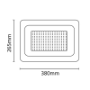 ASALITE LED reflektor 200W 4500K, 16.000Lm ASALITE LED reflektor 200W 4500K, 16.000Lm