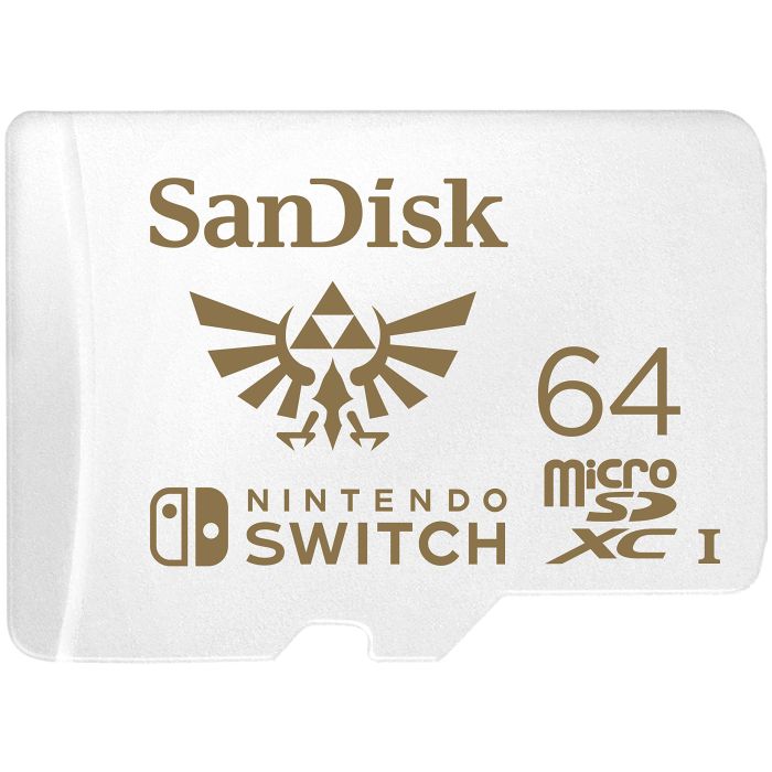 SanDisk microSDXC za Nintendo Switch 64GB, do 100MB/s branje, 60MB/s pisanje, U3, C10, A1, UHS-1 SanDisk microSDXC za Nintendo Switch 64GB, do 100MB/s branje, 60MB/s pisanje, U3, C10, A1, UHS-1