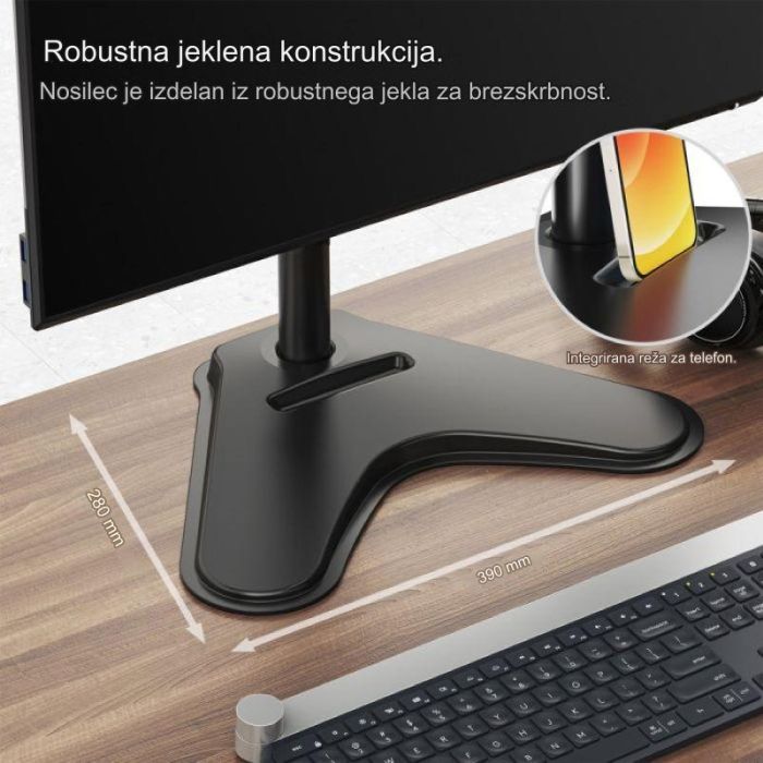 VonHaus enojni namizni nosilec VonHaus enojni namizni nosilec