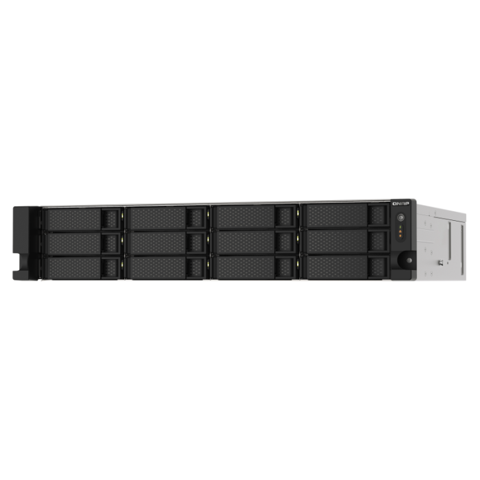 QNAP NAS strežnik za 12 diskov, rack, 8GB ram, 2,5Gb mreža QNAP NAS strežnik za 12 diskov, rack, 8GB ram, 2,5Gb mreža