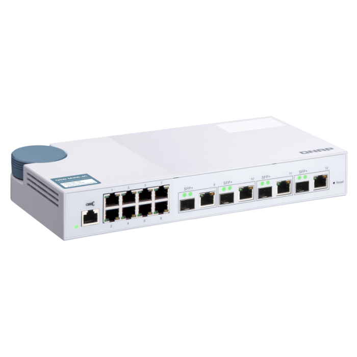 QNAP 12 port stikalo 4x 10Gb, 8x 1Gb QNAP 12 port stikalo 4x 10Gb, 8x 1Gb