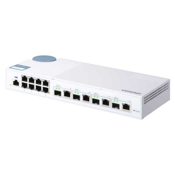 QNAP 12 port stikalo 4x 10Gb, 8x 1Gb QNAP 12 port stikalo 4x 10Gb, 8x 1Gb