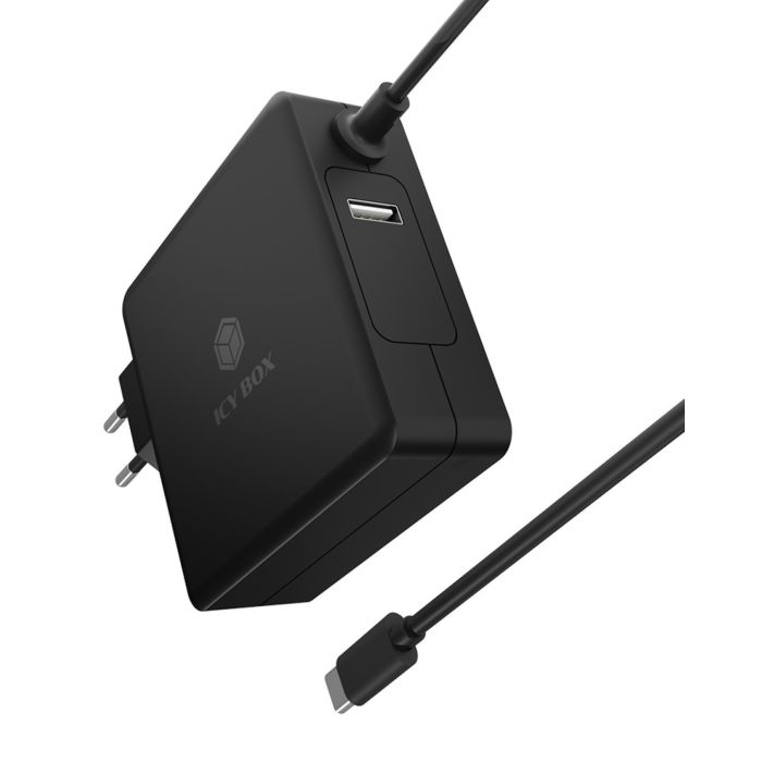 Icybox IB-PS101-PD USB-C Power Delivery 90W hitri polnilnik Icybox IB-PS101-PD USB-C Power Delivery 90W hitri polnilnik