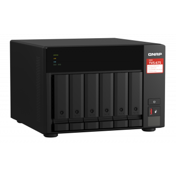 QNAP NAS strežnik za 6 diskov, 8GB ram, 2,5Gb mreža