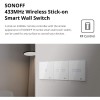 SONOFF brezžično pametno stensko stikalo 433MHz dvojno T2EU3C-RF SONOFF brezžično pametno stensko stikalo 433MHz dvojno T2EU3C-RF