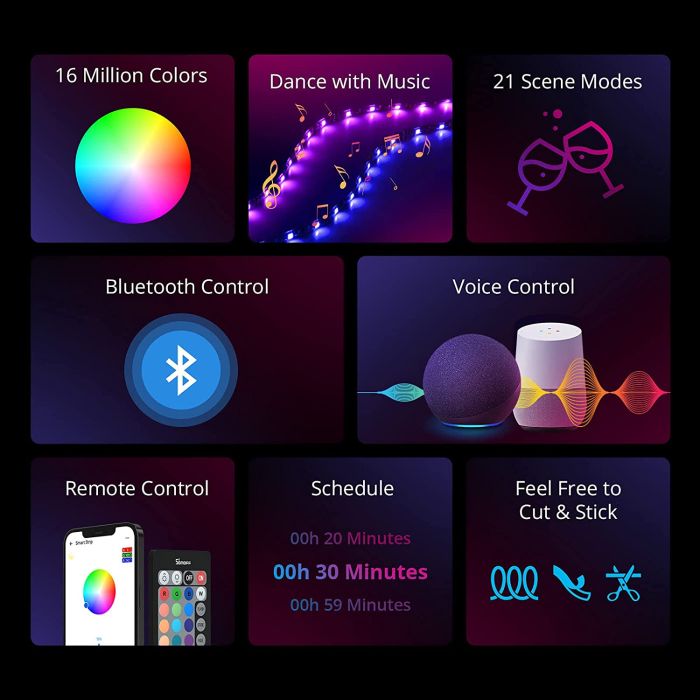 SONOFF L2 5M RGB LED Wi-Fi trak SONOFF L2 5M RGB LED Wi-Fi trak