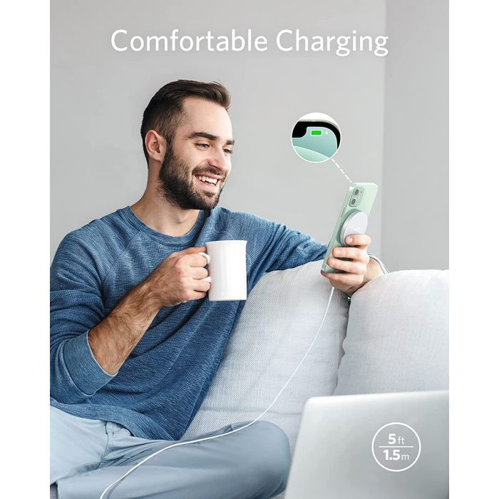 Anker MagGo PowerWave Select + MODER magnetni brezžični polnilec Anker MagGo PowerWave Select + MODER magnetni brezžični polnilec