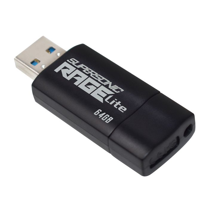 Patriot 64GB 120MB/s Supersonic Rage Lite USB 3.2 spominski ključek Patriot 64GB 120MB/s Supersonic Rage Lite USB 3.2 spominski ključek