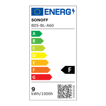 SONOFF Wi-Fi/Bluetooth pametna LED sijalka E27 9W RGB