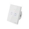 SONOFF pametno stensko stikalo Wi-Fi + RF433 dvojno T2EU2C-TX SONOFF pametno stensko stikalo Wi-Fi + RF433 dvojno T2EU2C-TX