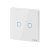 SONOFF pametno stensko stikalo Wi-Fi + RF433 dvojno T2EU2C-TX SONOFF pametno stensko stikalo Wi-Fi + RF433 dvojno T2EU2C-TX