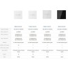 SONOFF pametno stensko stikalo Wi-Fi + RF433 dvojno T2EU2C-TX SONOFF pametno stensko stikalo Wi-Fi + RF433 dvojno T2EU2C-TX