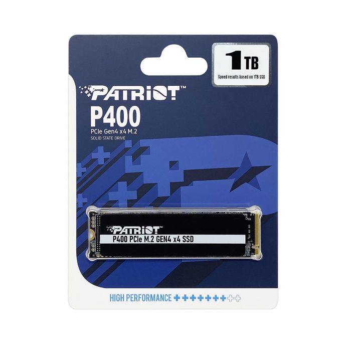 Patriot P400 1TB M.2 NVMe SSD PCIe Gen 4 x4 Patriot P400 1TB M.2 NVMe SSD PCIe Gen 4 x4